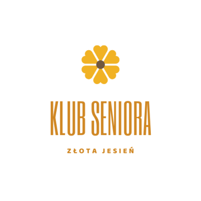 Element dekoracyjny. Logo Klubu Seniora. grafika