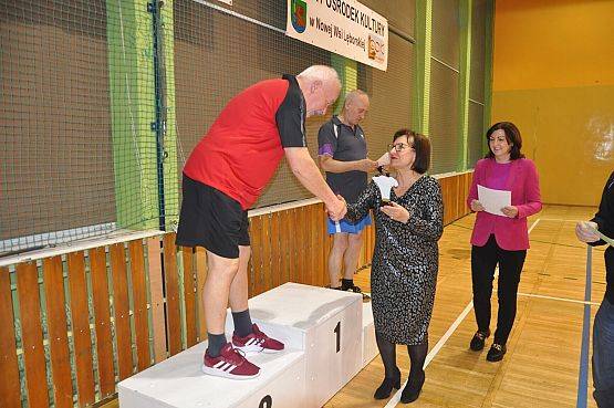 Koronacja zawodników turnieju.