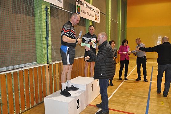 Koronacja zawodników turnieju.