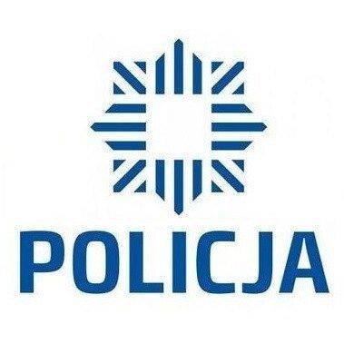 Element dekoracyjny. Logo Policji. grafika