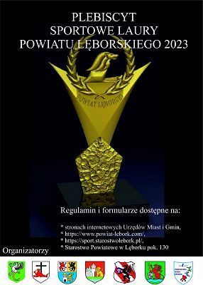 Sportowe Laury Powiatu Lęborskiego 2023 grafika