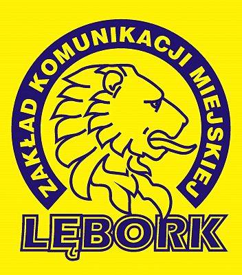 Element dekoracyjny. Logo Zakładu Komunikacji Miejskiej w Lęborku. grafika