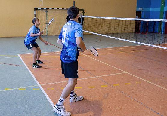 Grafika 6: Gminne Igrzyska Młodzieży w Badmintonie – Łebień 2025