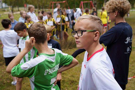 Grafika 4: Gminne Igrzyska w Sztafetowych Biegach Przełajowych