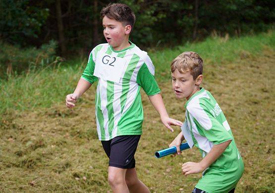 Grafika 8: Gminne Igrzyska w Sztafetowych Biegach Przełajowych