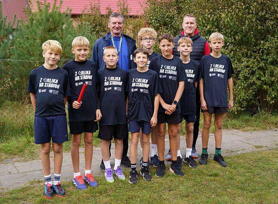 Grafika 53: Gminne Igrzyska w Sztafetowych Biegach Przełajowych