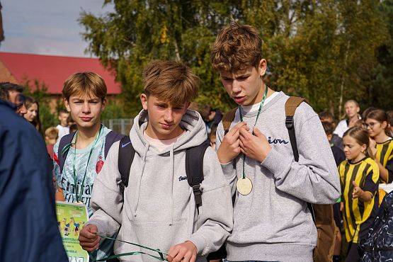 Grafika 46: Gminne Igrzyska w Sztafetowych Biegach Przełajowych