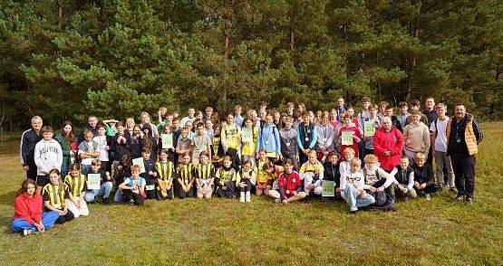 Grafika 55: Gminne Igrzyska w Sztafetowych Biegach Przełajowych