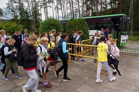 Grafika 56: Gminne Igrzyska w Sztafetowych Biegach Przełajowych