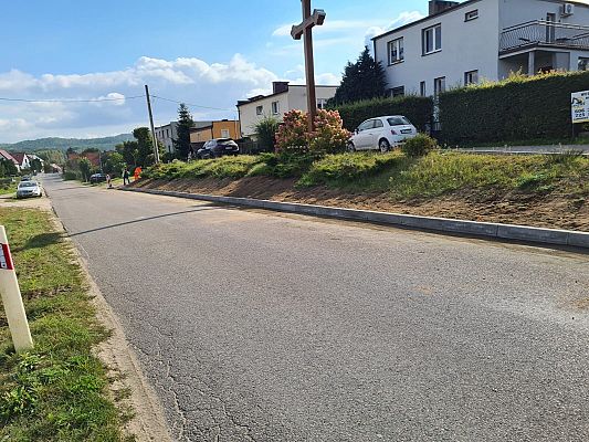 Grafika 5: Nowe inwestycje w Lubowidzu – sieć wodociągowa i zagospodarowanie skarpy