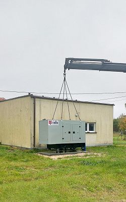 Grafika 2: Nowe agregaty prądotwórcze dla bezpieczeństwa dostaw wody