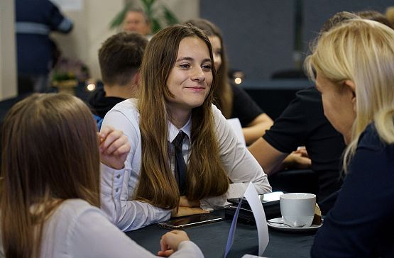 Grafika 2: V Forum Samorządów Uczniowskich Powiatu Lęborskiego