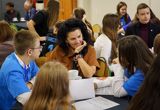 Grafika 5: V Forum Samorządów Uczniowskich Powiatu Lęborskiego