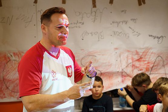 Grafika 18: Piłkarska noc w GOK-u - Polska kontra Holandia