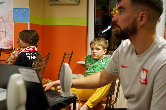 Grafika 20: Piłkarska noc w GOK-u - Polska kontra Holandia