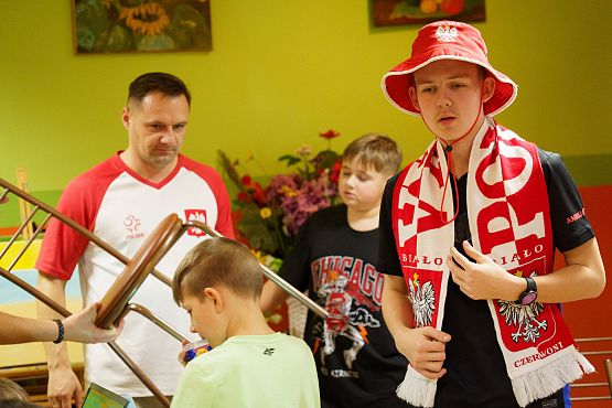 Grafika 25: Piłkarska noc w GOK-u - Polska kontra Holandia