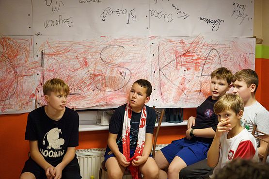 Grafika 35: Piłkarska noc w GOK-u - Polska kontra Holandia