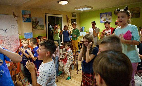 Grafika 45: Piłkarska noc w GOK-u - Polska kontra Holandia