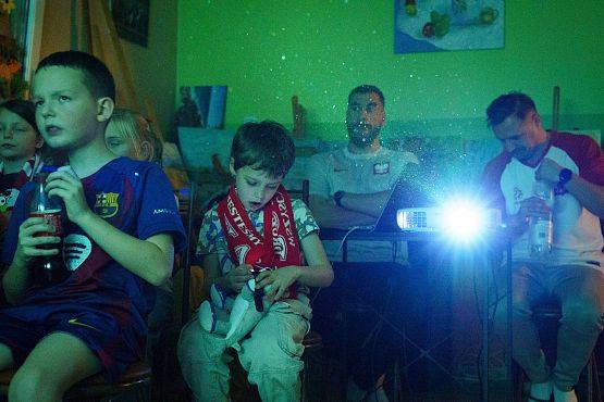 Grafika 47: Piłkarska noc w GOK-u - Polska kontra Holandia