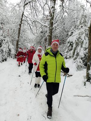 Grafika 5: XIII Mikołajkowe Nordic Walking w Nowej Wsi Lęborskiej