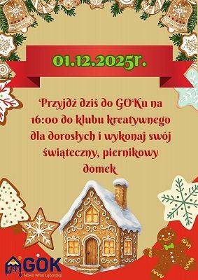 Grafika 2: Adwentowy kalendarz zadań GOK 2025