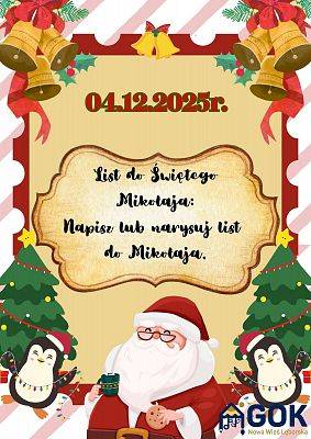 Grafika 5: Adwentowy kalendarz zadań GOK 2025