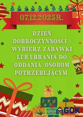Grafika 8: Adwentowy kalendarz zadań GOK 2025