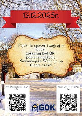 Grafika 14: Adwentowy kalendarz zadań GOK 2025