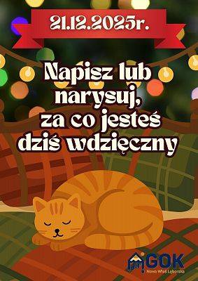 Grafika 22: Adwentowy kalendarz zadań GOK 2025