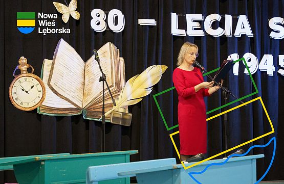 Grafika 1: 80-lecie Szkoły Podstawowej w Redkowicach