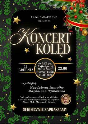 Koncert kolęd dla Liliany w Łebieniu grafika