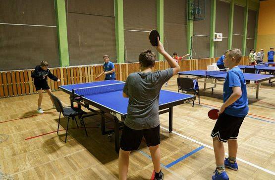 Grafika 10: Turniej tenisa stołowego dla dzieci i młodzieży