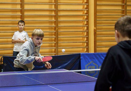 Grafika 19: Turniej tenisa stołowego dla dzieci i młodzieży