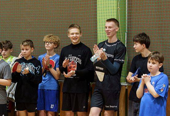 Grafika 23: Turniej tenisa stołowego dla dzieci i młodzieży