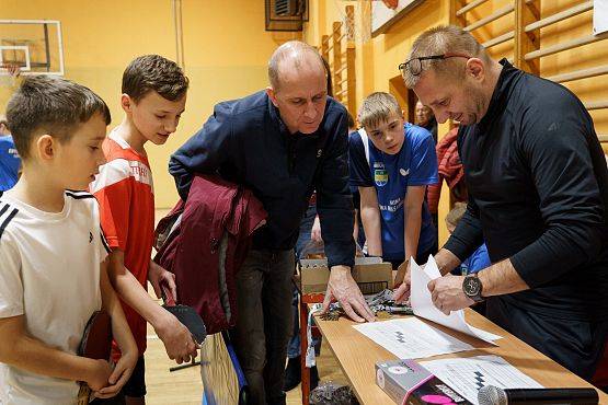 Grafika 27: Turniej tenisa stołowego dla dzieci i młodzieży