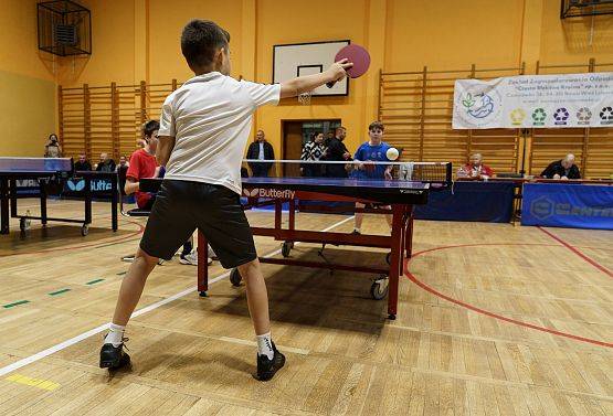 Grafika 31: Turniej tenisa stołowego dla dzieci i młodzieży