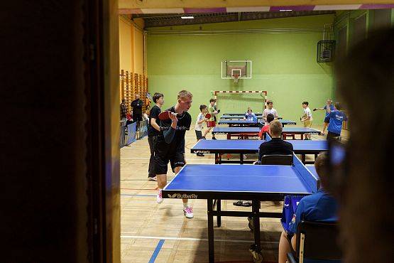 Grafika 33: Turniej tenisa stołowego dla dzieci i młodzieży