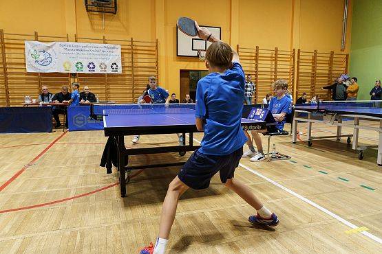 Grafika 35: Turniej tenisa stołowego dla dzieci i młodzieży