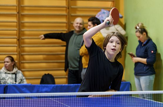 Grafika 37: Turniej tenisa stołowego dla dzieci i młodzieży