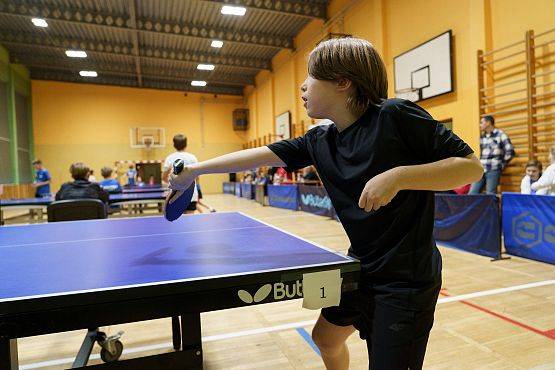 Grafika 39: Turniej tenisa stołowego dla dzieci i młodzieży