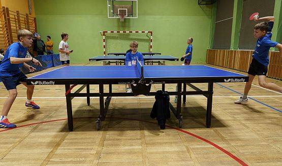 Grafika 43: Turniej tenisa stołowego dla dzieci i młodzieży