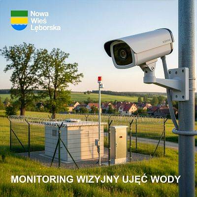 Monitoring wizyjny z systemem alarmowania ujęć wód podziemnych. grafika