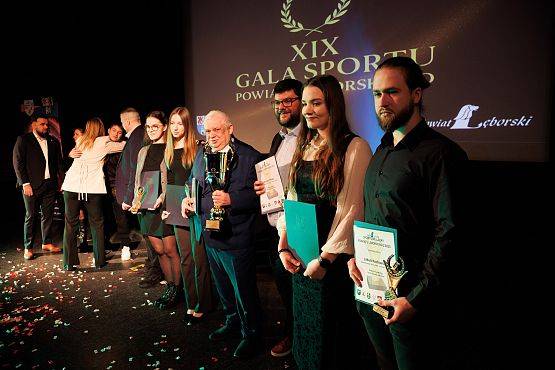 Grafika 48: Sukcesy sportowców z gminy docenione na XIX Gali Sportu Powiatu Lęborskiego