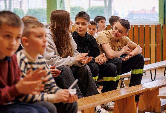 Grafika 10: Młodzi strażacy-ochotnicy rywalizowali w Nowej Wsi Lęborskiej