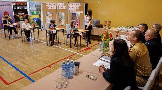 Grafika 28: Młodzi strażacy-ochotnicy rywalizowali w Nowej Wsi Lęborskiej