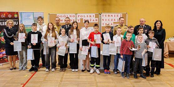 Grafika 50: Młodzi strażacy-ochotnicy rywalizowali w Nowej Wsi Lęborskiej