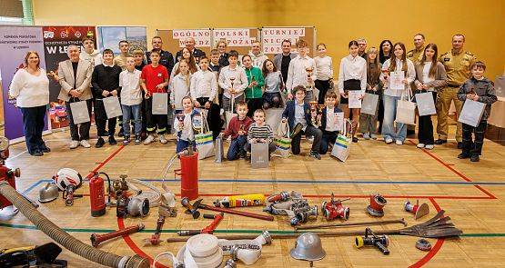 Grafika 64: Młodzi strażacy-ochotnicy rywalizowali w Nowej Wsi Lęborskiej