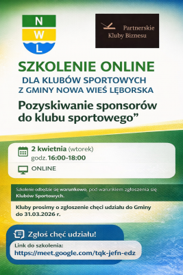 Szkolenie online dla klubów sportowych z pozyskiwania sponsorów grafika