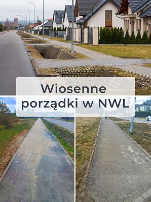 Wiosenne porządki na drogach gminnych grafika