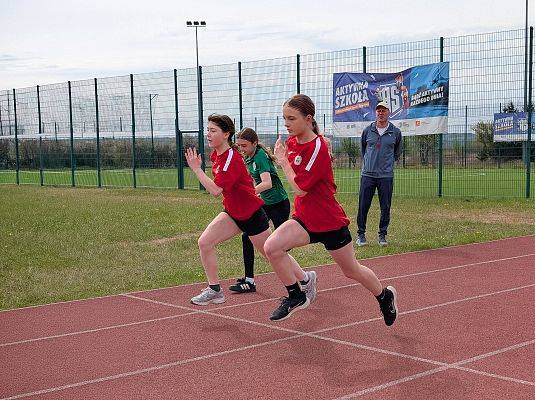 Grafika 4: Gminne Igrzyska Młodzieży Szkolnej w Lekkoatletyce